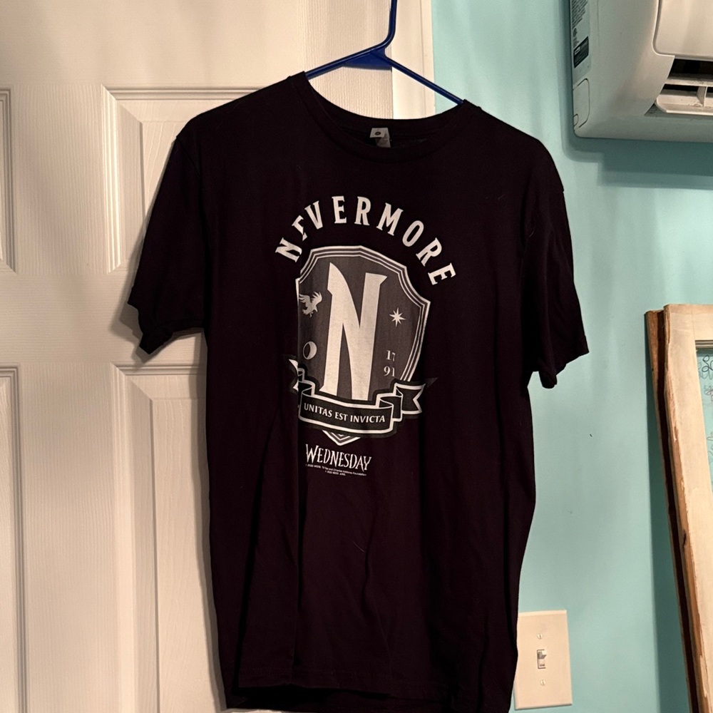 Black Nevermore Graphic T-Shirt